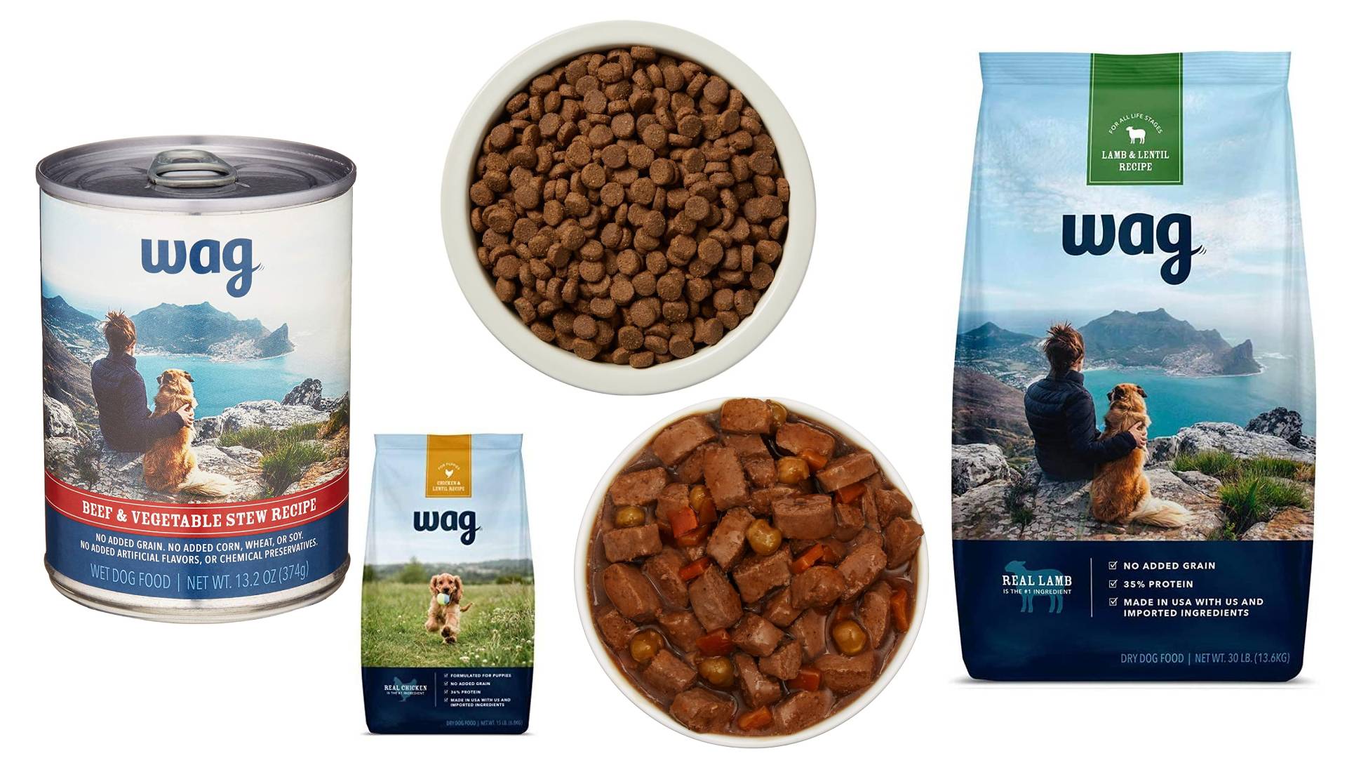 Revisión de la comida para perros Wag 1 Revisión de la comida para perros Wag